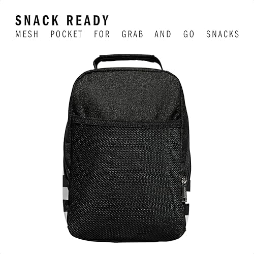 adidas Unisex Santiago Lunch Bag Cooler for Women and Men, Insulated Food Container Box with Mesh Pocket