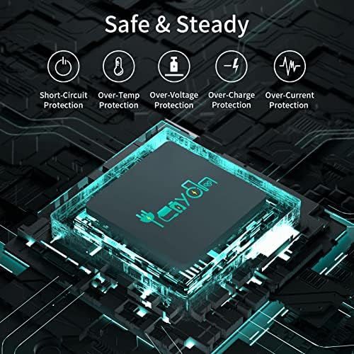 65W Replacement for HP Laptop Charger Probook, Envy, Pavilion, Stream, EliteBook, X360 Computer Charger Blue Tip Notebook PC Power Cord - 10ft