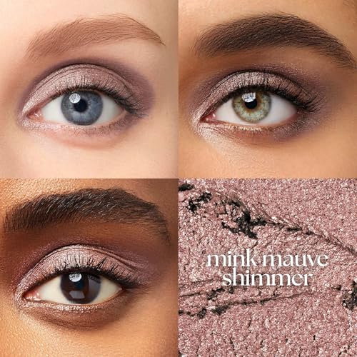 Julep Eyeshadow 101 Cream-to-Powder Waterproof Shadow Stick – Mink Mauve Shimmer – Long-Lasting, Crease-Proof, Muted Mauve Shimmer Eyeshadow with Built-in Smudger