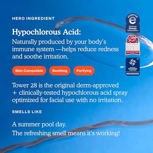 Tower 28 Beauty SOS Daily Rescue Facial Spray Jumbo Refill 16 oz / 480 mL