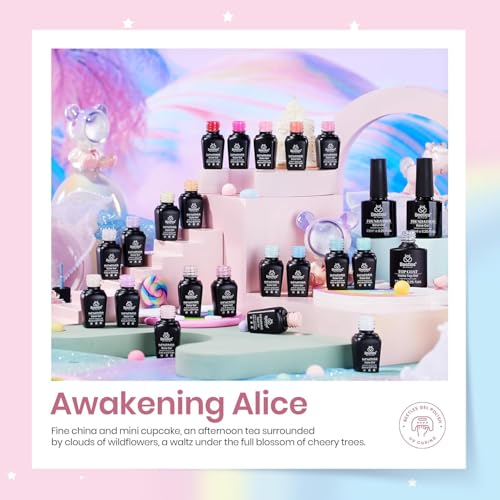 Beetles 23Pcs Gel Nail Polish Set with Base Top Coat, Pastel Bright Neon Colors Gel Polish Kit Nude Blue Pink Red Green Purple Colors Soak off Uv Nail Spring Gift for Girls