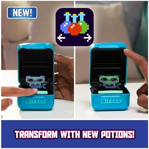Magicals with 20 Interactive Characters Inside, Reacts to Touch, Digital Pet Kids Toys for Ages 5 and up