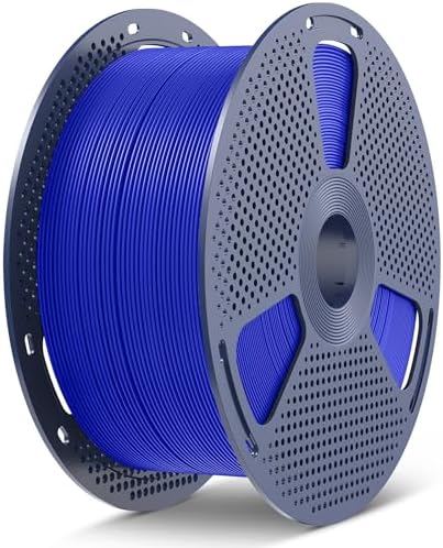 SUNLU 5KG Large Spool PLA Filament, PLA 3D Printer Filament 1.75mm, Big Roll PLA Filament, 5KG Spool (11lbs), PLA Blue