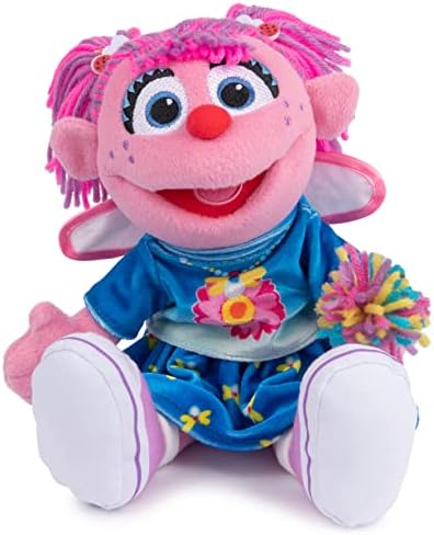 GUND Sesame Street Official Abby Cadabby Muppet Plush, Premium Plush Toy for Ages 1 & Up, Pink/Blue, 11”