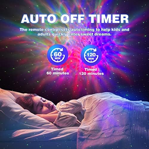 Astronaut Galaxy Projector, Star Projector Galaxy Light, Night Light for Kids, Nebula Ceiling LED Lamp, Room Decor, with Timer and Remote, Gifts for Birthdays