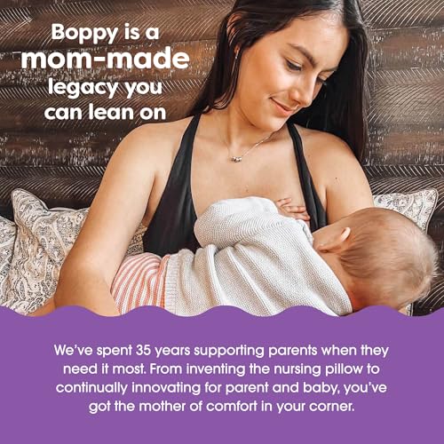 Boppy Nursing Pillow, Bare Naked; Larger, More Supportive Pillow for Breastfeeding and Bottle Feeding; Firmer Fill, Higher Lift, Larger Area Than Original Nursing Pillow; JPMA Certified for Safety