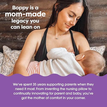 Boppy Nursing Pillow, Bare Naked; Larger, More Supportive Pillow for Breastfeeding and Bottle Feeding; Firmer Fill, Higher Lift, Larger Area Than Original Nursing Pillow; JPMA Certified for Safety