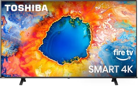 TOSHIBA 50" Class C350 Series LED 4K UHD Smart Fire TV with Voice Remote with Alexa (50C350NU)