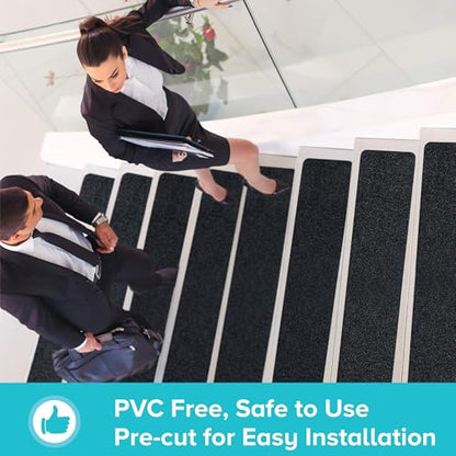 Lifegrip Anti Slip Traction Tape, 12 Inch x 38 Foot Friction Tape - Best Grip, Abrasive Adhesive for Stairs, Tread Step, Indoor, Outdoor (Friction Tape, 12" X 38')