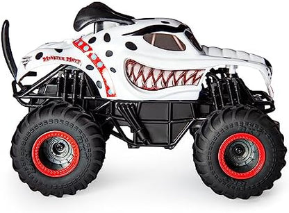 Monster Jam, Official Monster Mutt Dalmatian Remote Control Monster Truck for Boys and Girls, 1:24 Scale, 2.4 GHz, Kids Toys for Ages 4-6+
