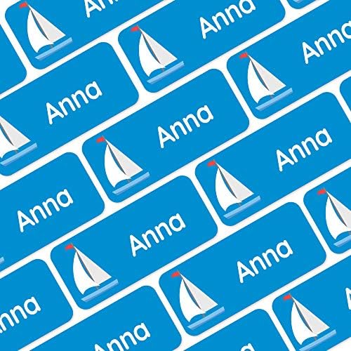 – Personalized Name Labels for Kids (120) – Waterproof & Durable Stickers for Clothing, School & Daycare Items - Sports