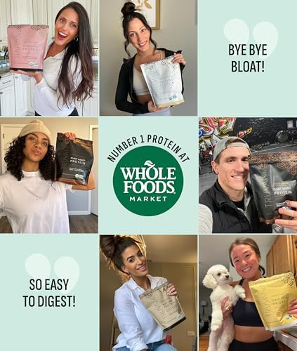 Truvani Vegan Pea Protein Powder | Mint Chocolate | 20g Organic Plant Based Protein | 20 Servings | Keto | Gluten & Dairy Free | Low Carb | No Added Sugar