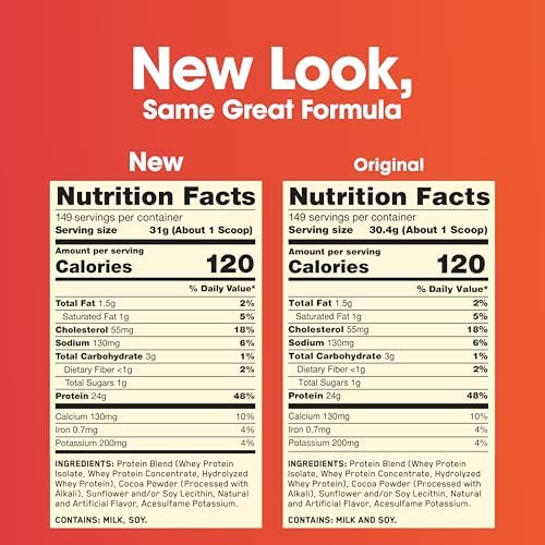 Optimum Nutrition Gold Standard 100% Whey Protein Powder, Double Rich Chocolate 10 Pound (Packaging May Vary)