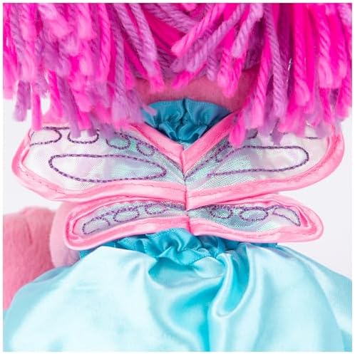 GUND Sesame Street Official Abby Cadabby Muppet Plush, Premium Plush Toy for Ages 1 & Up, Pink/Blue, 11”