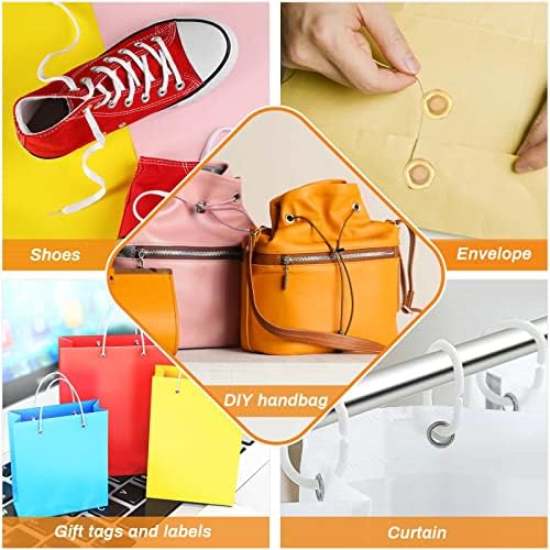 643Pcs Grommet Tool Kit 1/2 Inch(Inside Hole Size) Eyelet Kit with 320Pcs Eyelets Grommets, 320Pcs Washers, and Grommet Eyelet Pliers for Leather/Belt/Shoes/Crafts