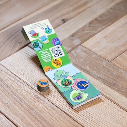 Melissa & Doug Sticker Wow!™ Mini Activity Pad and Refill Stickers 4-Pack (Dinosaur, Pets, Favorite Things, Surprise Pack 1) – 200 Stickers Each (800 Total) for Any Sticker Stamper (Not Included)
