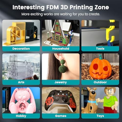 SUNLU PLA Filament 1.75mm, Premium PLA 3D Printer Filament, High Precision & Tangle-Free, 2-Pack (2kg Total, 1kg / Spool). (Black+Black)