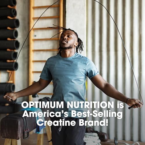 Optimum Nutrition Micronized Creatine Monohydrate Capsules, Keto Friendly, 2500mg, 100 Capsules