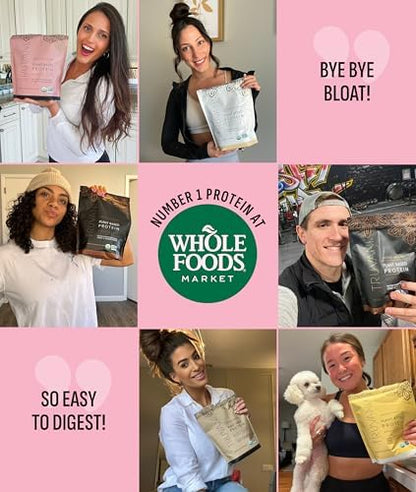 Truvani Vegan Pea Protein Powder | Strawberry | 20g Organic Plant Based Protein | 10 Servings | Keto | Gluten & Dairy Free | Low Carb | No Added Sugar