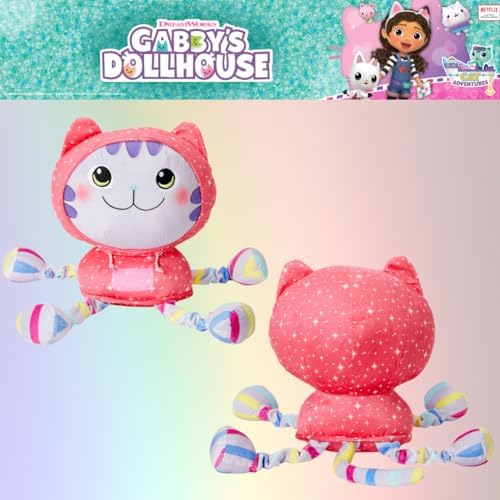 Franco DreamWorks Gabby's Dollhouse DJ Catnip Bedding Super Soft Plush Cuddle Pillow Buddy, (Officially Licensed Product)