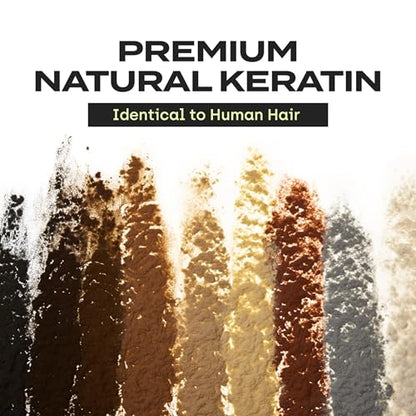 Toppik Hair Building Fibers, Fill In Fine or Thinning Hair Instantly Thicker, Fuller Looking Hair 9 Shades,4 size options