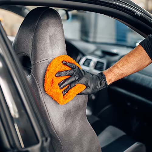 Schneider Nitrile Exam Gloves, Black, XL, 1000-ct Case, 4-mil, Latex-Free, Powder-Free, Food-Safe (NBFK7104)