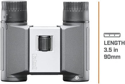 Bushnell Powerview 2 8x21 Binoculars for Bird Watching – Compact Folding Roof Prism, Lightweight, Good for Travel, Multi-Coated Optics & Carrying Case