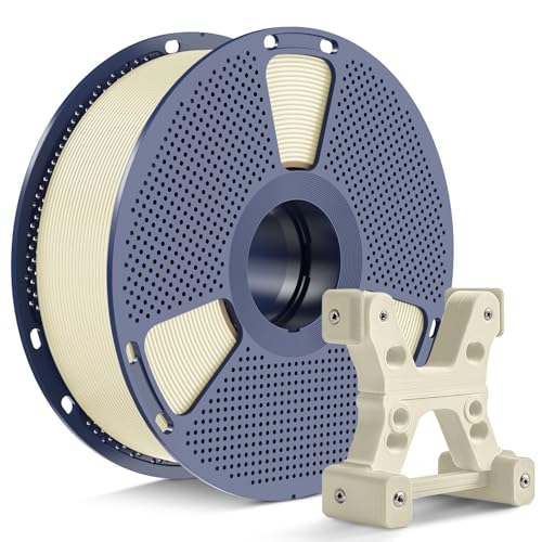 PETG Filament 1.75mm Beige 2025 Upgrade Spool Compatible with Bambulab Refill Filament, 1kg(2.2lbs) SUNLU PETG 3D Printer Filament, 1.75mm Dimensional Accuracy +/- 0.02mm, BoneWhite