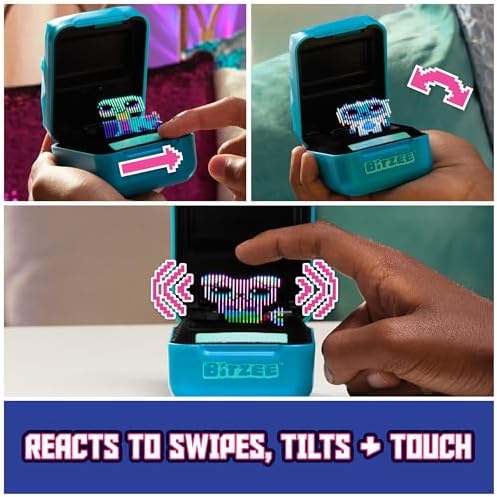 Magicals with 20 Interactive Characters Inside, Reacts to Touch, Digital Pet Kids Toys for Ages 5 and up