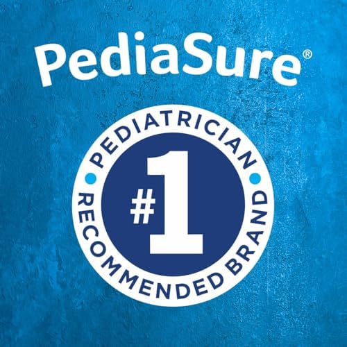 PediaSure Grow & Gain with Immune Support Shake Mix Powder, 23 Vitamins & Minerals, 6g Protein, Non-GMO, Gluten-Free, Vanilla, 14.1 oz Can, Pack of 3-24 servings