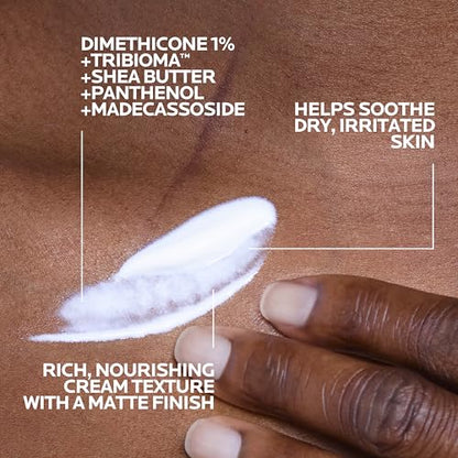 La Roche-Posay Cicaplast Balm B5, Healing Ointment and Soothing Therapeutic Multi Purpose Cream for Dry & Irritated Skin, Body and Hand Balm, Baby Safe, Fragrance Free