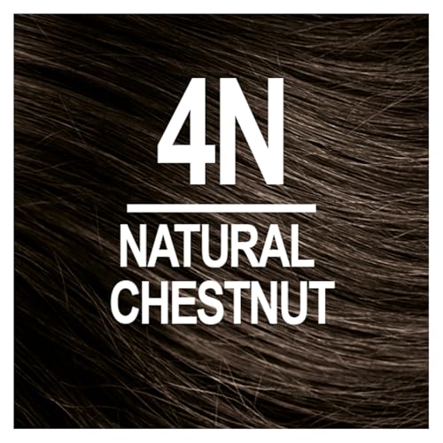Naturtint 4N Natural Chestnut Permanent Hair Color (Pack of 6), Ammonia Free, Vegan, Cruelty Free, up to 100% Gray Coverage, Long Lasting Results (Packaging may vary)