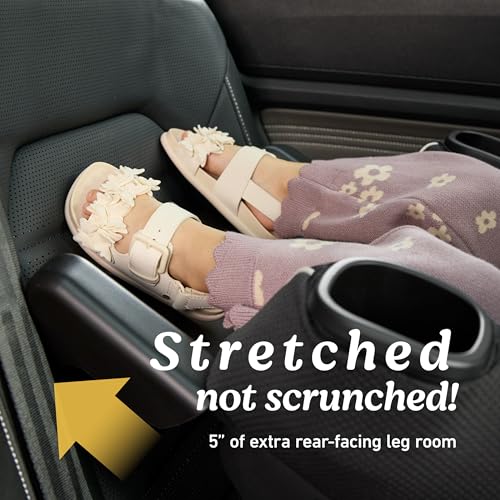 Graco Extend2Fit Convertible Baby Car Seat, Rear and Forward Facing, Adjustable Extension Panel for Extra Legroom, Gotham