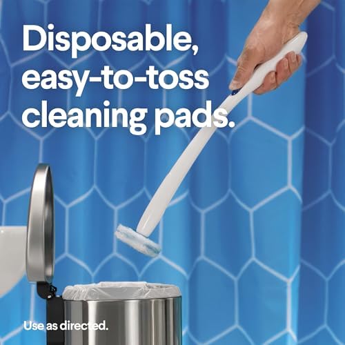 Clorox ToiletWand Disinfecting Refills, Disposable Wand Heads, Dorm Room Essentials, 30 Count