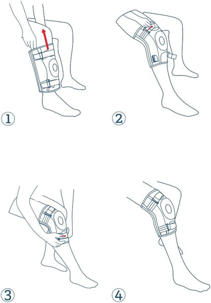 NEENCA Professional Knee Brace for Pain Relief, Medical Knee Compression Sleeve, Knee Support with Horizontal Knit Tech for Meniscus Tear, ACL, Arthritis, Joint Pain, Runner, Workout- FSA/HSA APPROVED