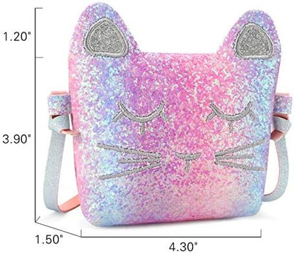 mibasies Purse for Little Girls Dress Up Jewelry Pretend Play Kids Accessories Mermaid Gifts