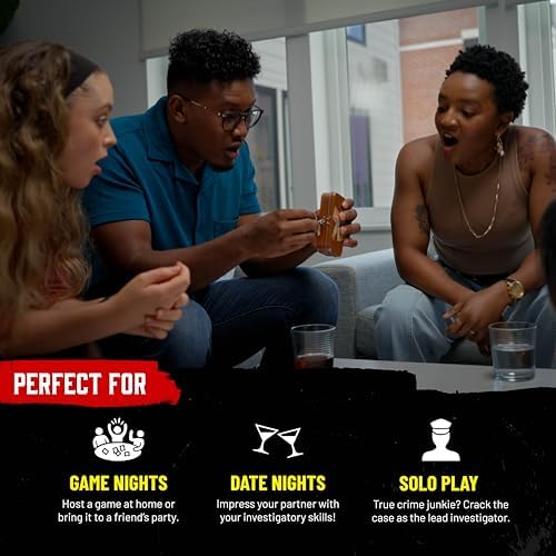 Hunt A Killer: Lakeside Slaughter – Immersive Murder Mystery Game, Interactive Crime Solving Experience, 90–120 Min Playtime, 1+ Players, Ages 14+