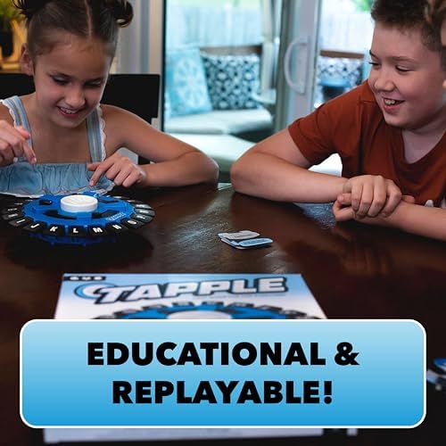 The Original TAPPLE, The Fast-Paced Family Board Game, Choose a Category & Race Against the Timer to be the Last Player, Learning Word Game for Ages 8 & Up, 2-8 Players, 15-20 Minute Play Time