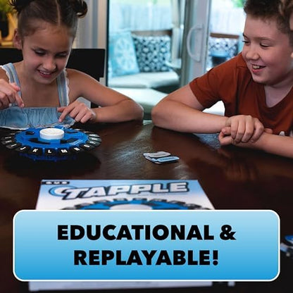 The Original TAPPLE, The Fast-Paced Family Board Game, Choose a Category & Race Against the Timer to be the Last Player, Learning Word Game for Ages 8 & Up, 2-8 Players, 15-20 Minute Play Time