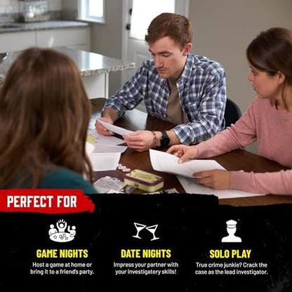 Hunt A Killer x Sam and Colby: The Haunting at Wicker Ridge – Immersive Paranormal Mystery Game, 90–120 Min Playtime, Ages 14+, Perfect for Fans of Ghost Hunting and Supernatural Thrillers