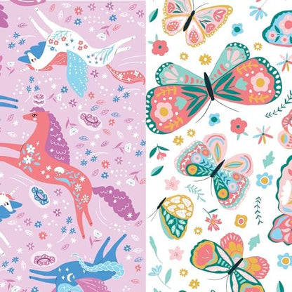 The Honest Company Clean Conscious Training Pants for Sensitive Skin | Hypoallergenic, Fragrance Free | Magical Moments + Butterfly Kisses | Size 2T/3T (up to 34 lbs), 66 Count