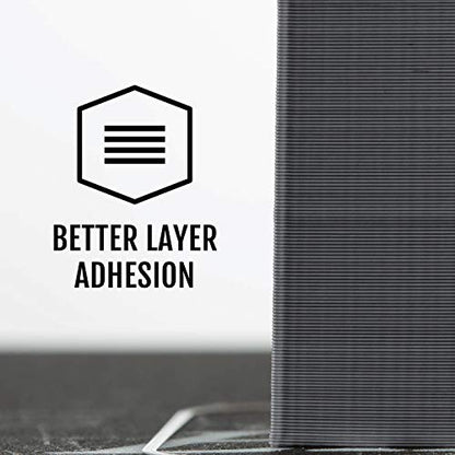 HATCHBOX 1.75mm Silver PLA 3D Printer Filament, 1 KG Spool, Dimensional Accuracy +/- 0.03 mm, 3D Printing Filament