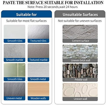 theaoo Gold Paper Towel Holder for Kitchen, Adhesive Under Cabinet Paper Towel Roll Rack for Bathroom Towel, Wall Mounted Matte Black, SUS304 Stainless Steel