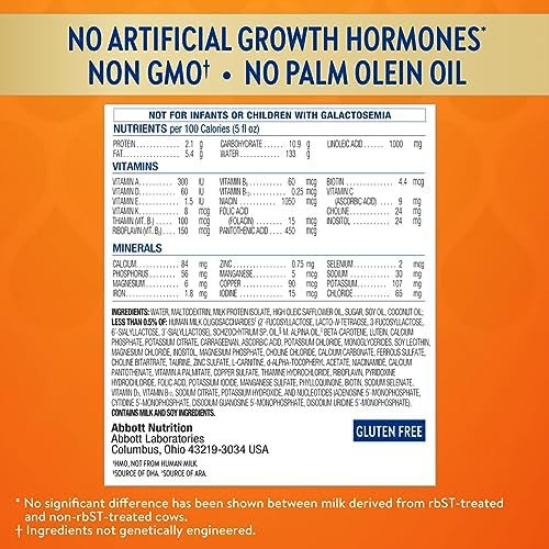 Similac 360 Total Care Sensitive Infant Formula for Fussiness & Gas Due to Lactose Sensitivity, Has 5 HMO Prebiotics, Non-GMO, Baby Formula, Ready to Feed, 2-fl-oz Bottle, Pack of 48