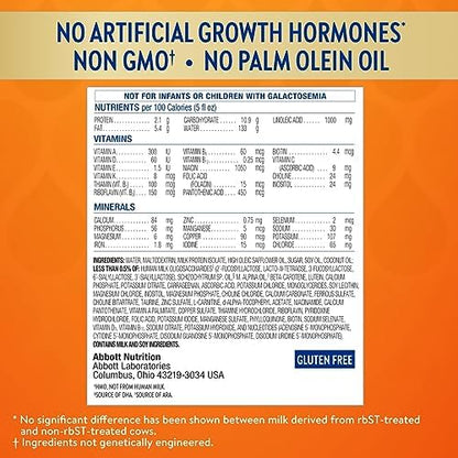 Similac 360 Total Care Sensitive Infant Formula for Fussiness & Gas Due to Lactose Sensitivity, Has 5 HMO Prebiotics, Non-GMO, Baby Formula, Ready to Feed, 2-fl-oz Bottle, Pack of 48
