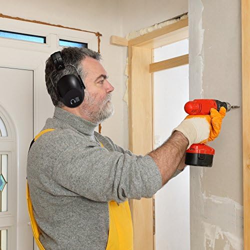 Pro For Sho 34dB NRR Hearing Protection Ear Muffs - Highest NRR in Compact Design, Ear Protection for Shooting, Mowing, Work