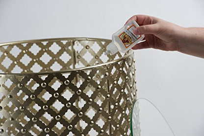 Gorilla Clear Glue, 3.75 Ounce Bottle (Pack of 2) - Crystal Clear, All Purpose, and Water Resistant