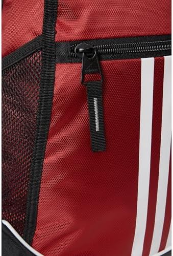 adidas Alliance Sackpack, Drawstring Backpack, Lightweight Small Gym Bag for Women and Men, Team Power Red, One Size