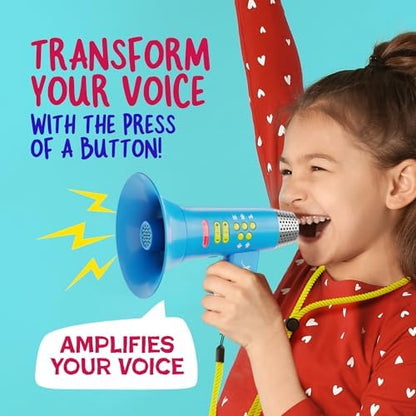 Mini Explorer Voice Changer for Kids - Gifts for Kids - Voice Changing Device for Boys & Girls Ages 3-8+ Olds - Birthday Gifts for 3, 4, 5, 7, 8 Year Old Boy - Outdoor Toys Gift Ideas for Kid, Toddler