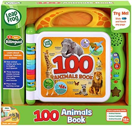 LeapFrog 100 Animals Book, Green
